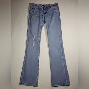 Bubblegum Light Blue Wide Leg Jeans